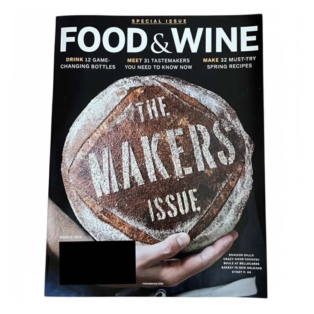 Food & Wine Magazine Lot 5 Issues 2019 Back To Basics Island Time Makers Set
